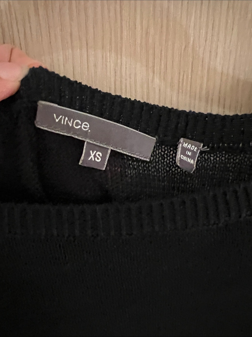 Vince Black Mini Dress with Removable Waist Belt - Picture 3 of 5